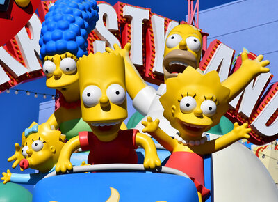 Springfield, home of the Simpsons à Universal Studios Hollywood